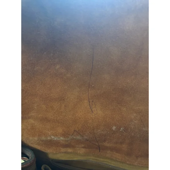 Patricia Nash Patchwork Leather Crossbody Bag Brown Black One Size - Picture 12 of 13